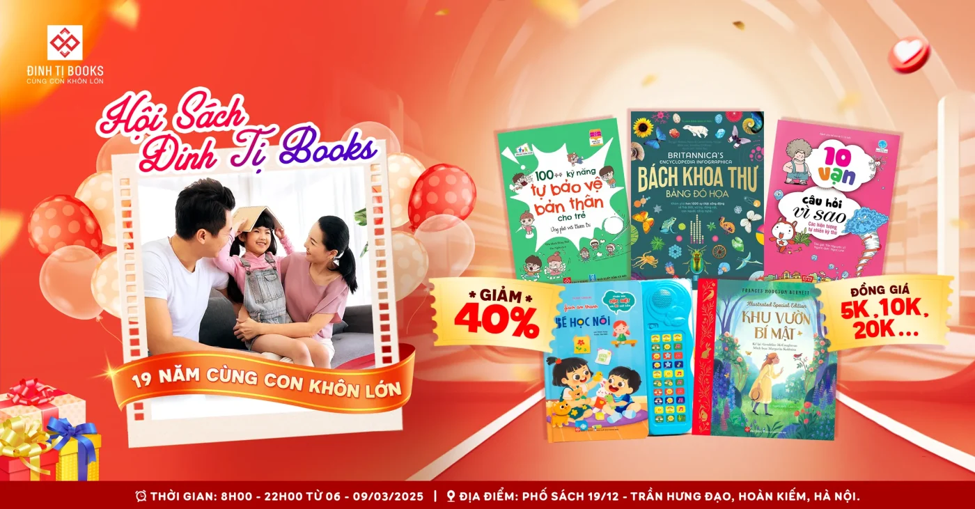 Hoi Sach Dinh Ti Books 19 Nam Cung Con Khon Lon 1765103553