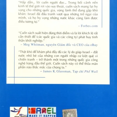 quốc gia khởi nghiệp câu chuyện về nền kinh tế thần kỳ của israel dan senor, saul singer