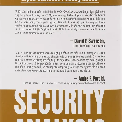 phân tích chứng khoán (security analysis) (bìa cứng) benjamin graham, david l. dodd
