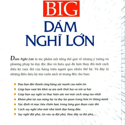 dám nghĩ lớn (bìa cứng) david j. schwartz, ph d