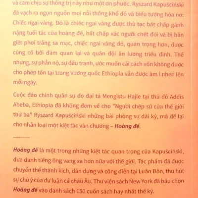 hoàng Đế ryszard kapuściński