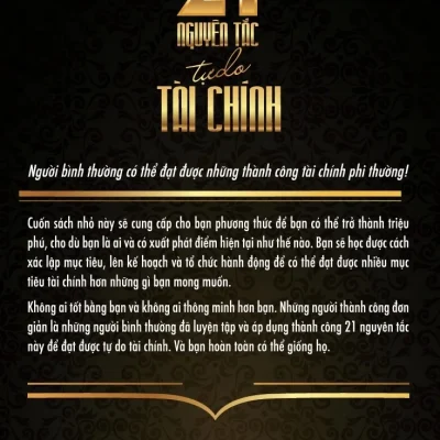 21 nguyên tắc tự do tài chính brian tracy