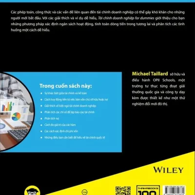 tài chính doanh nghiệp for dummies michael taillard