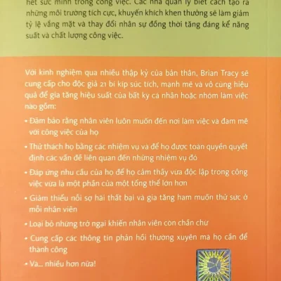 thuật thúc Đẩy nhân viên brian tracy
