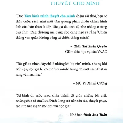 tâm kinh mình thuyết cho mình lưu Đình long