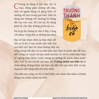 trưởng thành sau biến cố rachel hollis