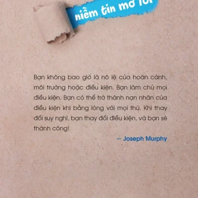 niềm tin mở lối joseph murphy
