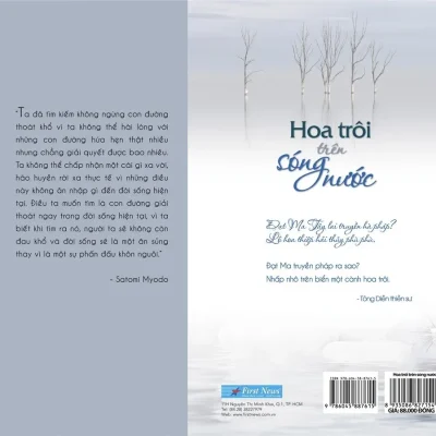 hoa trôi trên sóng nước (tái bản 2020) satomi myodo, nguyên phong
