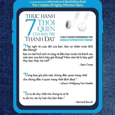 thực hành 7 thói quen của bạn trẻ thành Đạt sean covey