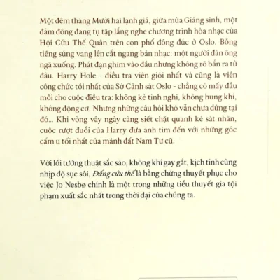 Đấng cứu thế jo nesbo