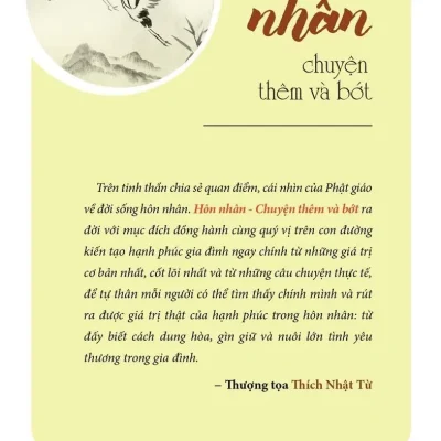 hôn nhân chuyện thêm và bớt thích nhật từ