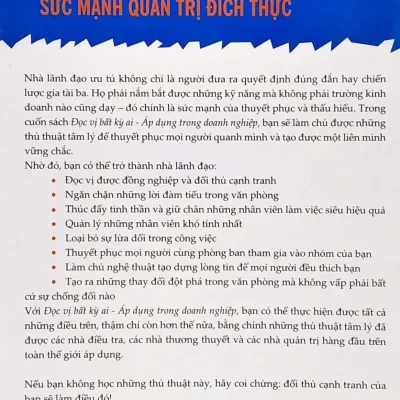 Đọc vị bất kỳ ai Áp dụng trong doanh nghiệp david j. lieberman