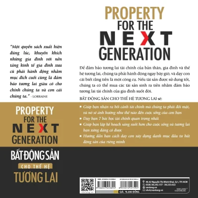 bất Động sản cho thế hệ tương lai chuẩn bị cuộc sống giàu có bền vững cho gia Đình vicki wusche