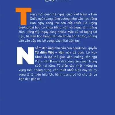 từ Điển việt hàn (10.000 từ) lê huy khoa kanata