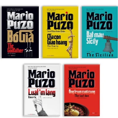 tuyển tập mario puzo (trọn bộ 5 quyển) mario puzo