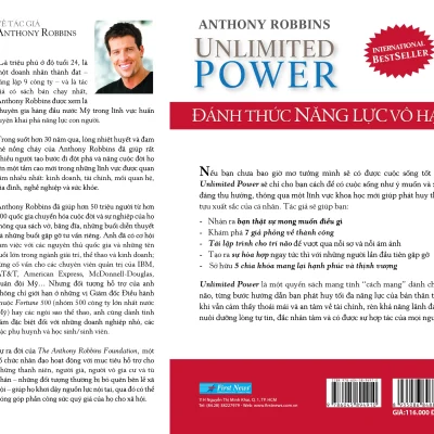 Đánh thức năng lực vô hạn anthony robbins