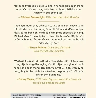 dịch vụ khách hàng 5 sao michael heppell