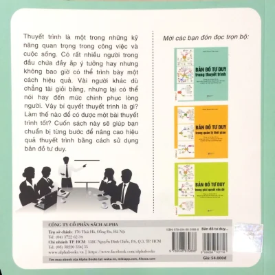 bản Đồ tư duy trong thuyết trình alpha books biên soạn