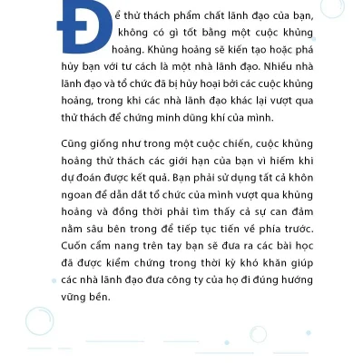 7 bài học lãnh Đạo trong khủng hoảng bill george