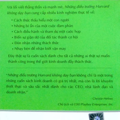 những Điều trường harvard không dạy bạn mark h. mccormack