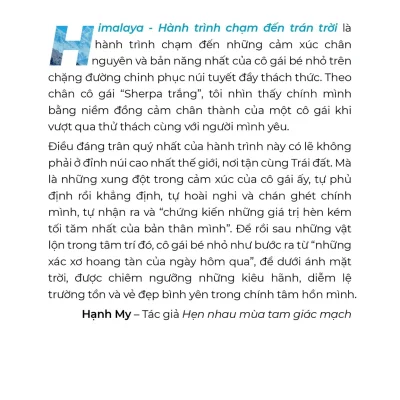 himalaya hành trình chạm Đến trán trời mai lan