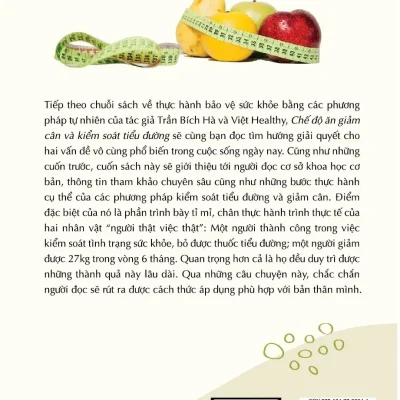 chế Độ Ăn giảm cân và kiểm soát tiểu Đường trần bích hà, nguyễn hải, tạ văn nam, trần doãn hưng