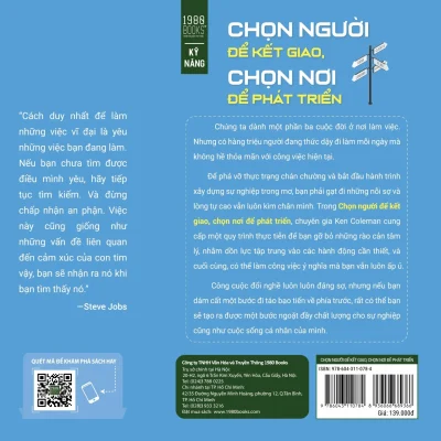 chọn người Để kết giao, chọn nơi Để phát triển ken coleman
