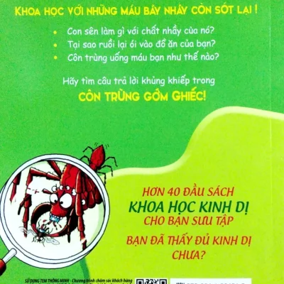 horrible science côn trùng ghớm ghiếc nick arnold , tony de saulles
