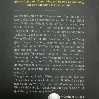 Định mệnh chiến tranh graham allison