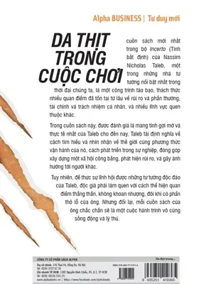 da thịt trong cuộc chơi nassim nicholas taleb