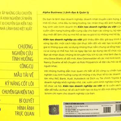 kiến tạo doanh nghiệp Ưu việt patrick van der pijl, justin lokitz, lisa kay solomon