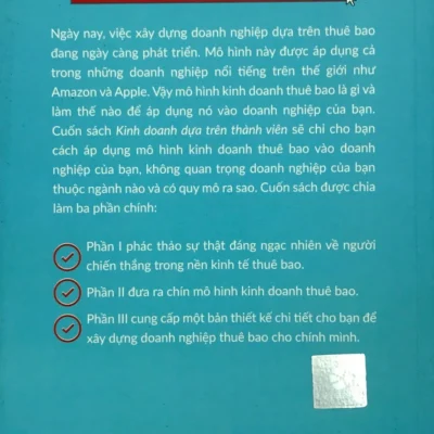 kinh doanh dựa trên thành viên john warrillow