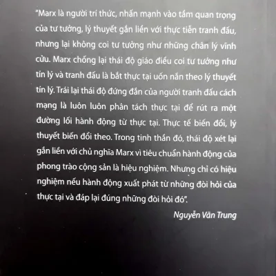hành trình trí thức của karl marx nguyễn văn trung