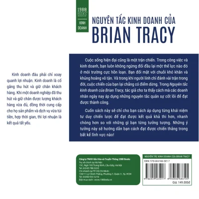 nguyên tắc kinh doanh của brian tracy brian tracy