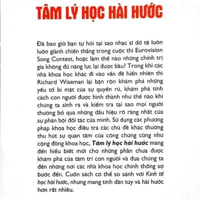 tâm lý học hài hước richard wiseman