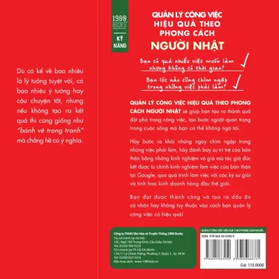 quản lý công việc hiệu quả theo phong cách người nhật daisuke sasaki