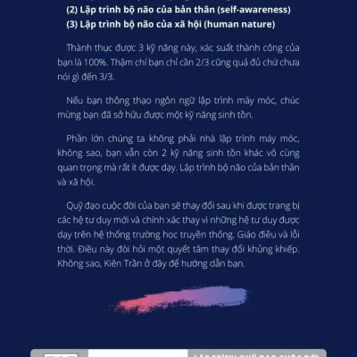lập trình quỹ Đạo cuộc Đời kiên trần