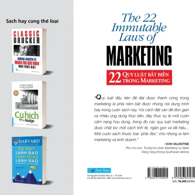 22 quy luật bất biến trong marketing al ries, jack trout