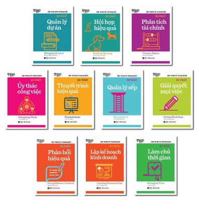 Bộ Sách 20 Phút HBR (Bộ 10 Cuốn) - Harvard Business Review
