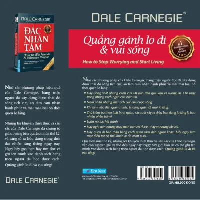 quẳng gánh lo Đi và vui sống (khổ nhỏ) dale carnegie