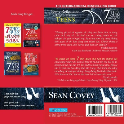 bí quyết Áp dụng 7 thói quen của bạn trẻ thành Đạt (khổ nhỏ) sean covey