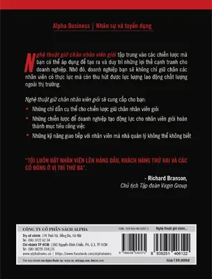 nghệ thuật giữ chân nhân viên giỏi j. leslie mckeown