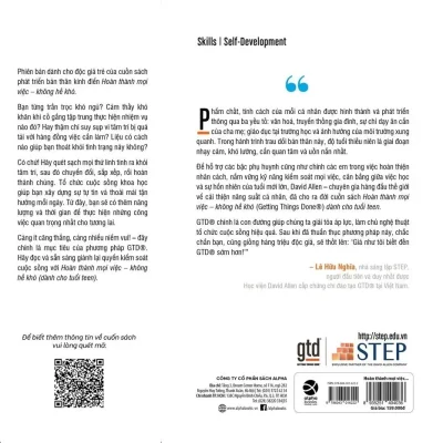 hoàn thành mọi việc không hề khó dành cho tuổi teen david allen, mike williams, mark wallace