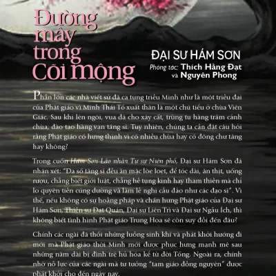 Đường mây trong cõi mộng Đại sư hám sơn, nguyên phong