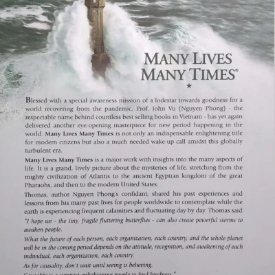 many lives, many times 1 (bìa cứng) (phiên bản tiếng anh) nguyên phong