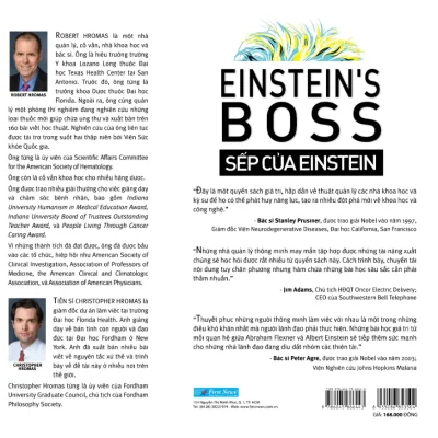 sếp của einstein 10 nguyên tắc Để lãnh Đạo những người xuất chúng robert hromas, christopher hromas