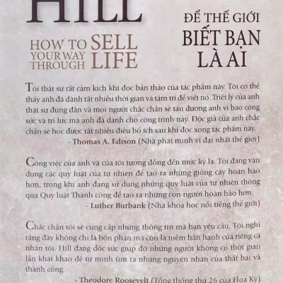 Để thế giới biết bạn là ai napoleon hill