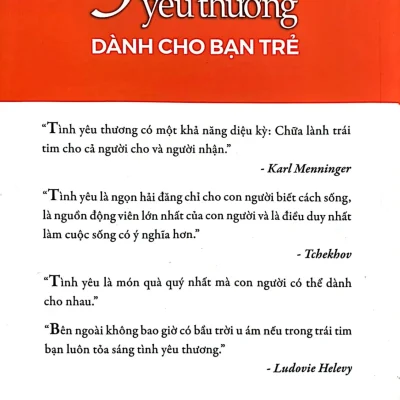 5 ngôn ngữ yêu thương dành cho bạn trẻ gary chapman