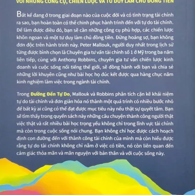 Đường Đến tự do peter mallouk, anthony robbins
