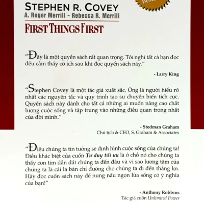 tư duy tối Ưu stephen r. covey, a. roger merrill, rebecca r. merrill
